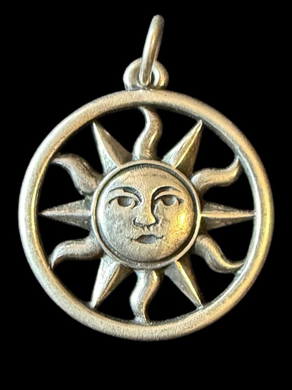 Sun Face Pendant